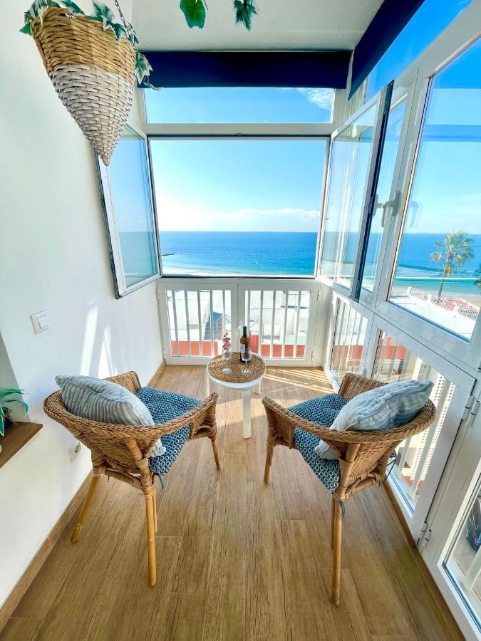 Gatu Casa Muse Junto A La Playa, Vista Al Mar, Aire Acc, Terraza, Wifi Y Chimenea " Preferente Mayores De 25 Anos Y Familias " เอลปูแอร์โต เด ซานตามาริอา ภายนอก รูปภาพ